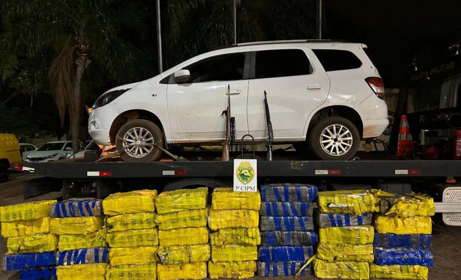 PMPR apreende quase 5 toneladas de maconha em dois meses no Noroeste do Estado