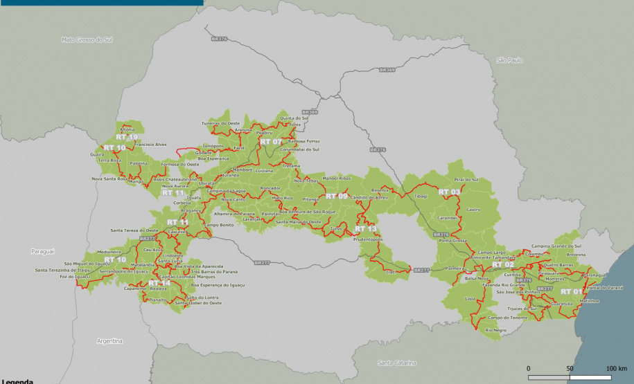 Primeira versão do traçado dos Caminhos do Peabiru é apresentada e municípios partem para a fase de consulta pública