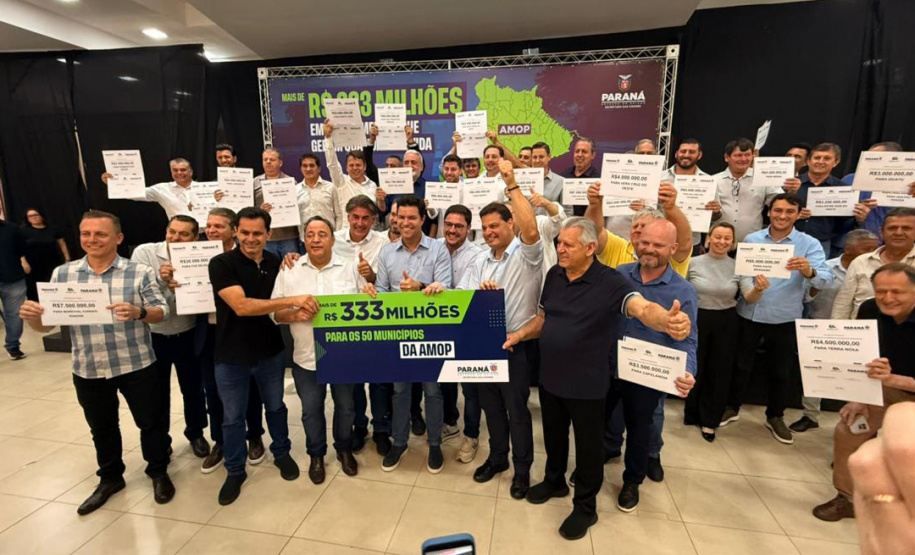 Governo do Estado anuncia mais de R$ 333 milhões para a Região Oeste