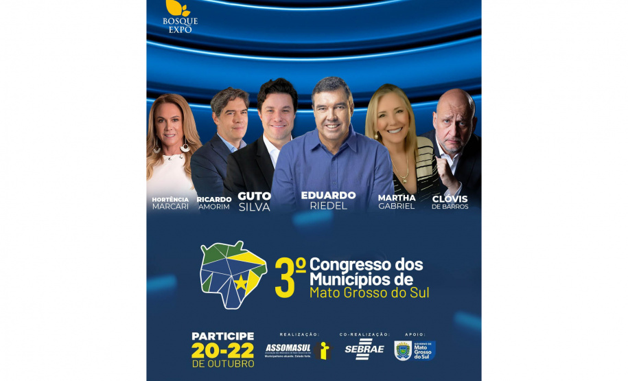 Secretário das Cidades apresenta experiências do Paraná em Congresso de Municípios do Mato Grosso do Sul
