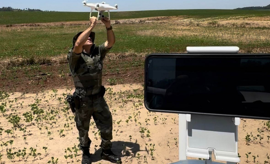 Batalhão Ambiental da PMPR inova e usa satélite e drones para fiscalizar crimes ambientais no Paraná