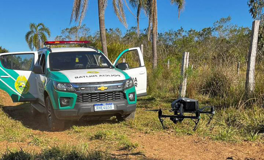 Batalhão Ambiental da PMPR inova e usa satélite e drones para fiscalizar crimes ambientais no Paraná