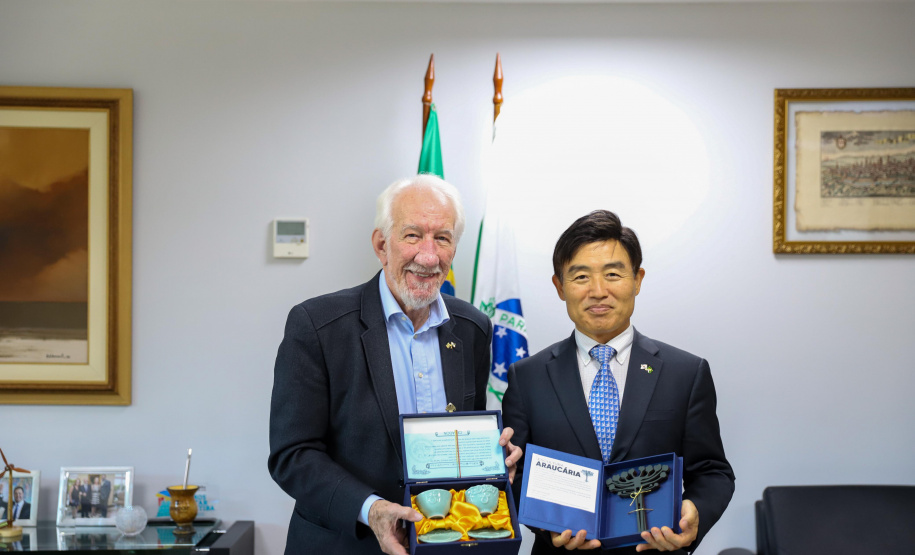 REUNIÃO COM O SENHOR JIN-WEON CHAE, CÔNSUL-GERAL DA REPÚBLICA DA COREIA EM SÃO PAULO