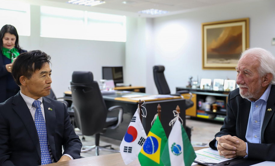 REUNIÃO COM O SENHOR JIN-WEON CHAE, CÔNSUL-GERAL DA REPÚBLICA DA COREIA EM SÃO PAULO