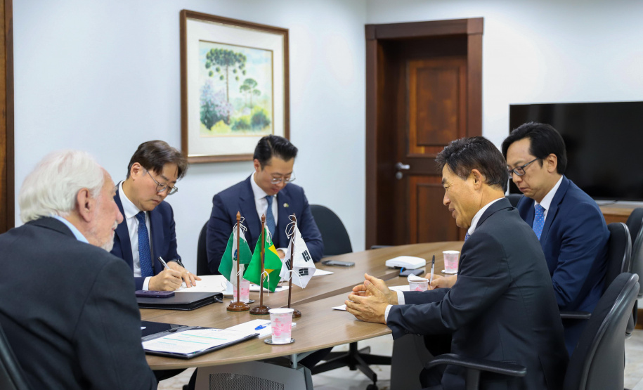 REUNIÃO COM O SENHOR JIN-WEON CHAE, CÔNSUL-GERAL DA REPÚBLICA DA COREIA EM SÃO PAULO