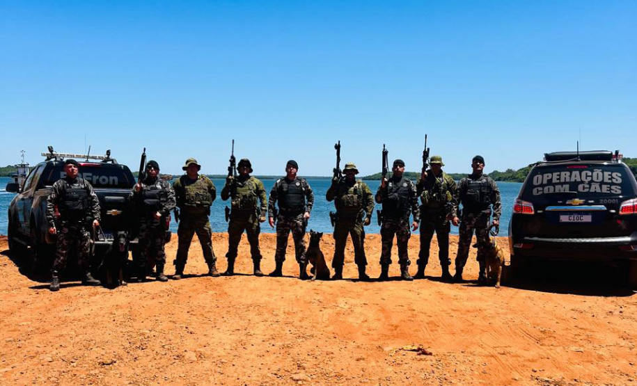 Operação Scutum Limes: PMPR reforça fronteira e gera prejuízo milionário ao crime