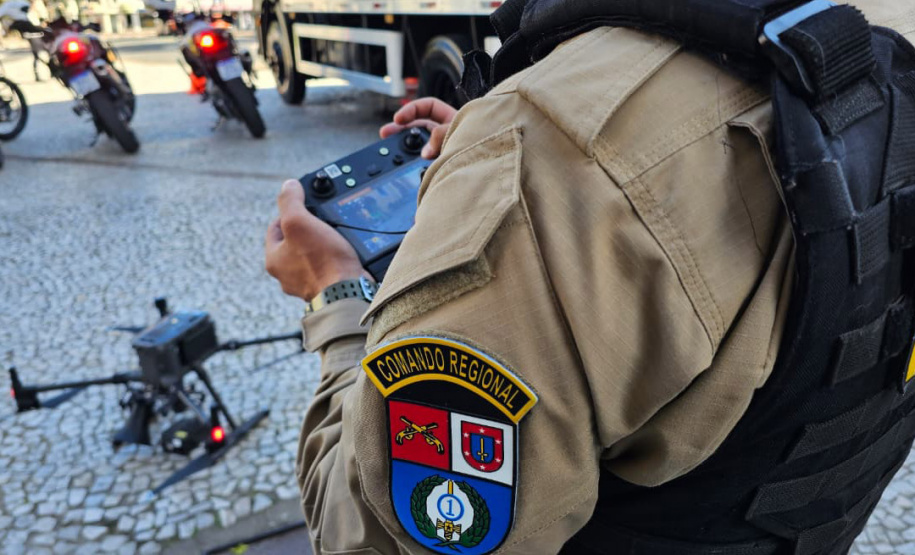 PMPR reforça policiamento em Curitiba com plataforma de observação elevada