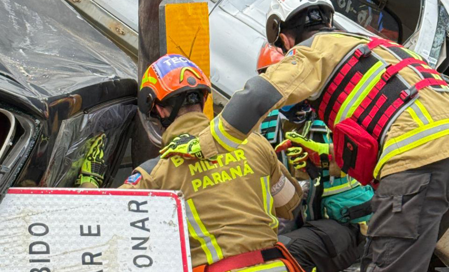Bombeiros paranaenses vencem o 7º Desafio Nacional de Salvamento Veicular