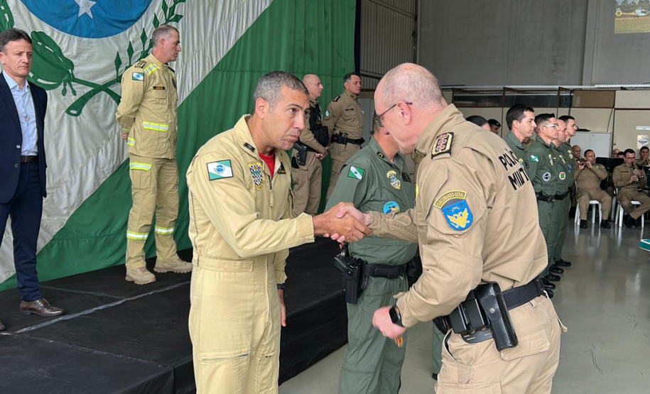 Batalhão de Operações Aéreas da PMPR celebra 15 anos de operação