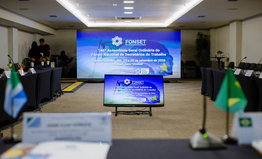 Paraná sedia 147ª Assembleia Geral Ordinária do FONSET em Foz do Iguaçu no dia 7 de novembro