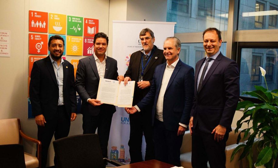 Paraná firma parceria com ONU-Habitat para criação de Observatório de Cidades Inteligentes