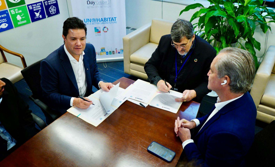 Paraná firma parceria com ONU-Habitat para criação de Observatório de Cidades Inteligentes