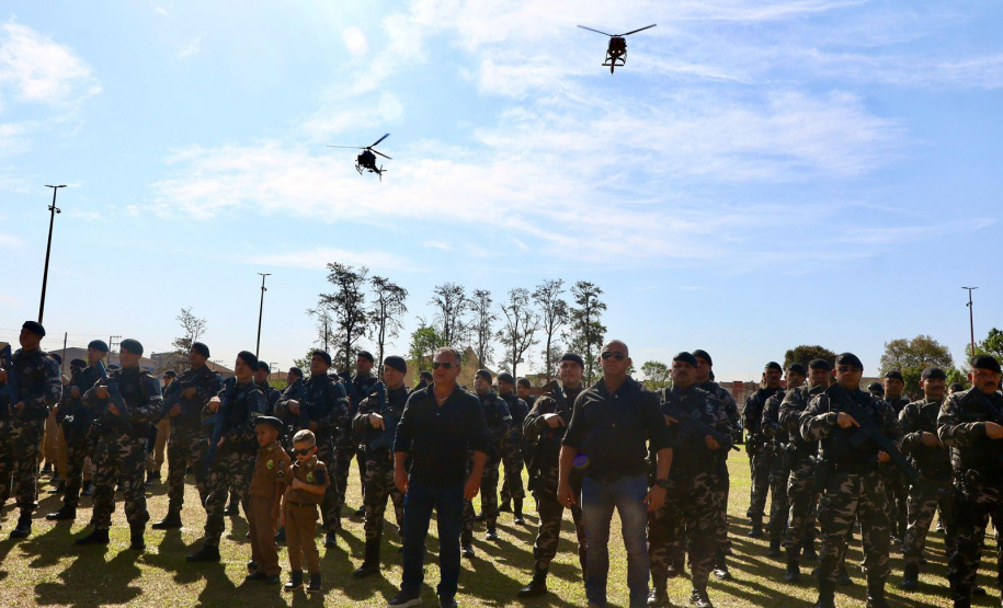 SESP - Missão Paraná III leva forças de segurança a municípios da Região Central e dos Campos Gerais