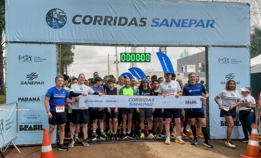 Foz do Iguaçu encerra o circuito Corridas Sanepar no interior com recorde de público