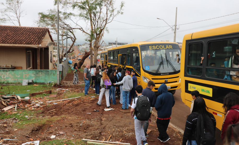 Rio Bonito do Iguaçu - Volta Aulas