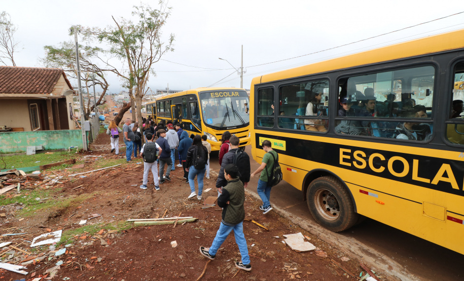 Rio Bonito do Iguaçu - Volta Aulas