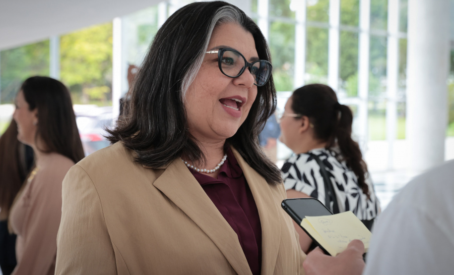 II Encontro Estadual de Gestores de Políticas do Cuidado, no Palácio Iguaçu.