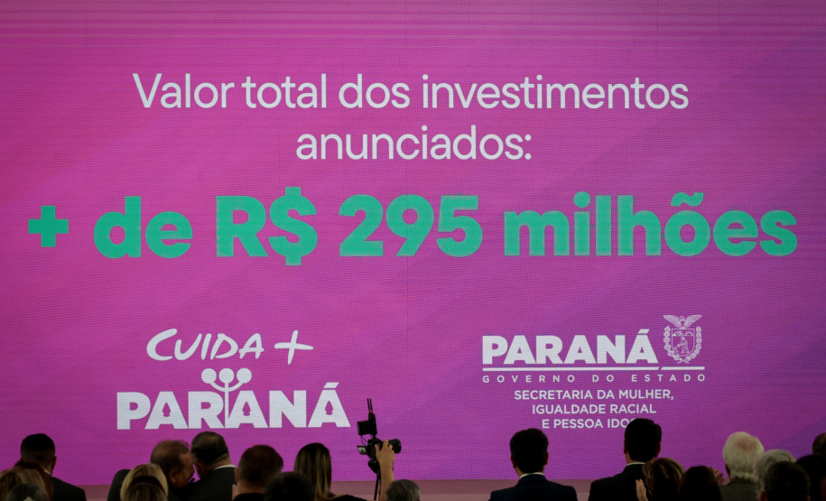 Lançamento do Paraná Amigo da Pessoa Idosa + repasse 399 cidades + Bolsa Cuidador