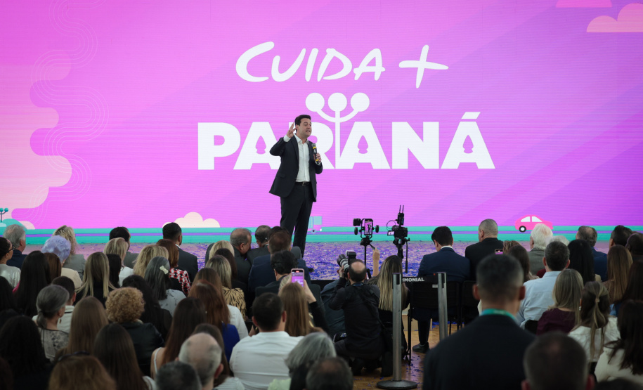 Lançamento do Paraná Amigo da Pessoa Idosa + repasse 399 cidades + Bolsa Cuidador
