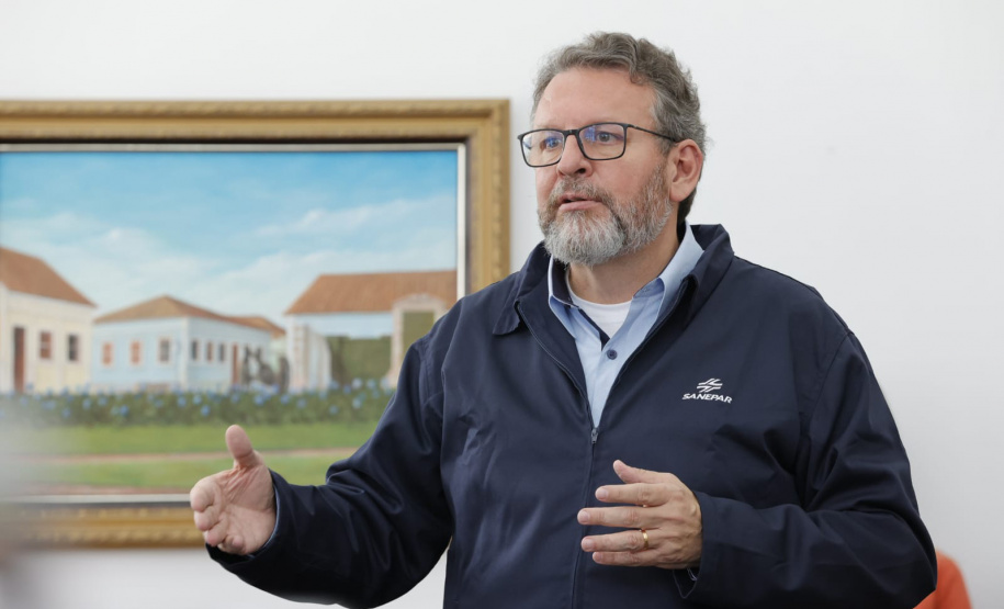 Sanepar apresenta investimentos e firma nova parcer ia com a Prefeitura da Lapa