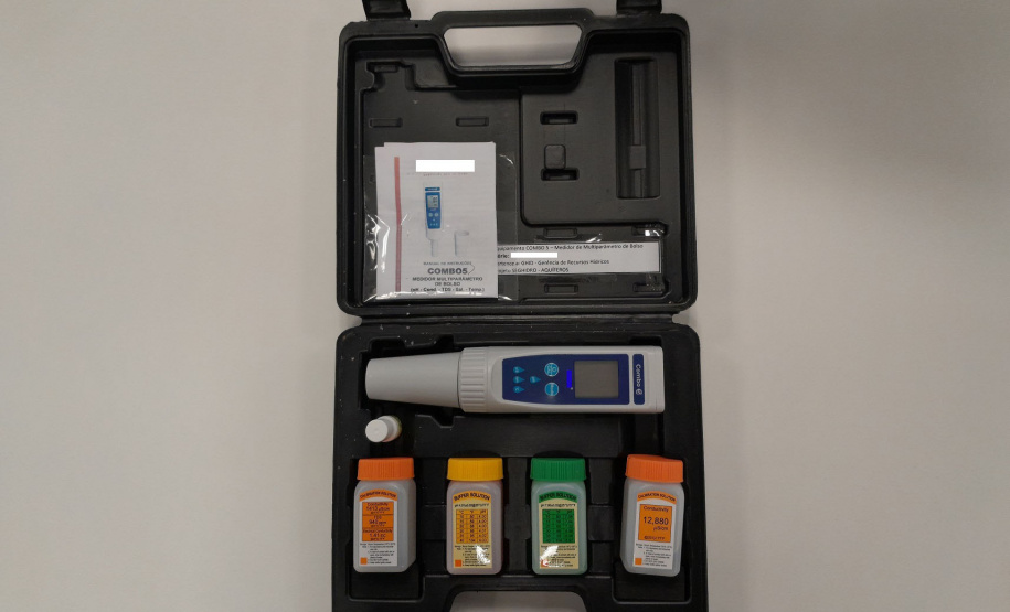 Projeto SegHidro realiza coletas em minas e poço da Sanepar no Litoral