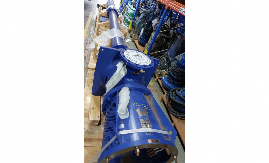 Novos conjuntos moto-bomba darão maior eficiência operacional e energética ao sistema de abastecimento em Palmas