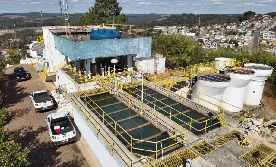 Está em andamento em Palmas a reforma de filtros da estação de tratamento de água