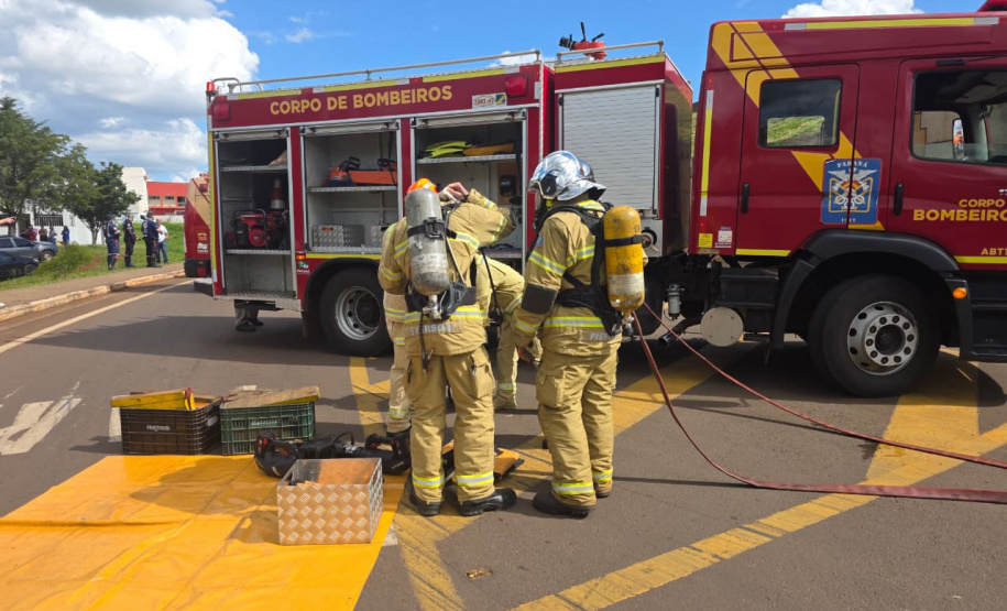 Mauá da Serra vira palco de treinamento estratégico para grandes emergências no Norte do Paraná