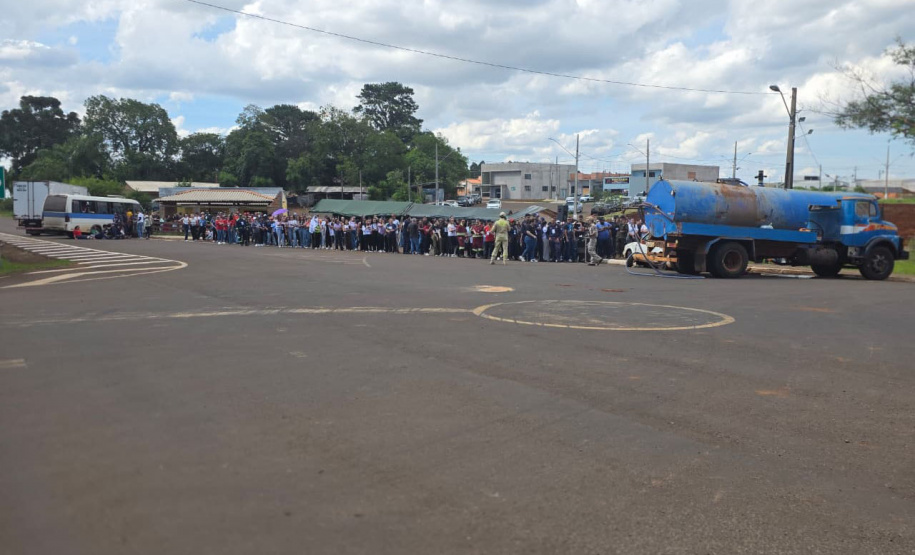 Mauá da Serra vira palco de treinamento estratégico para grandes emergências no Norte do Paraná