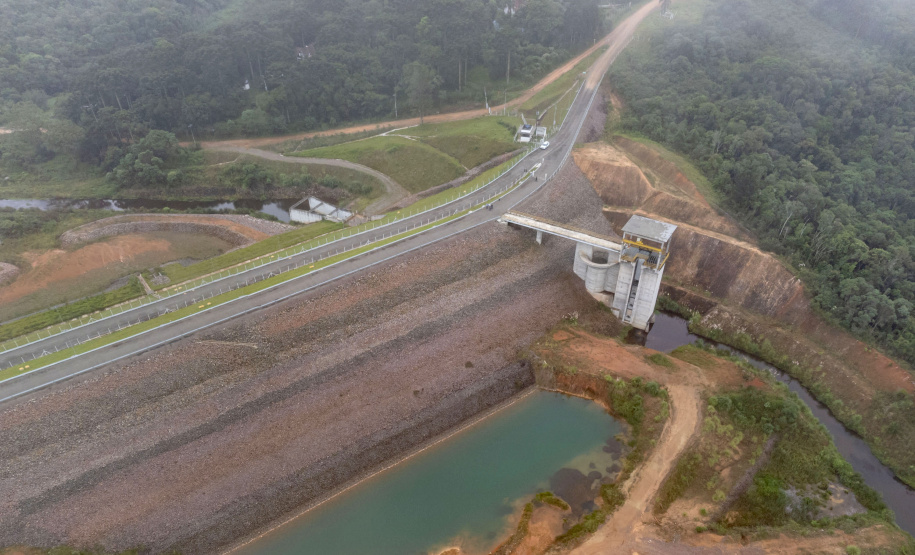 Sanepar realiza testes sonoros das sirenes instaladas na Barragem do Miringuava