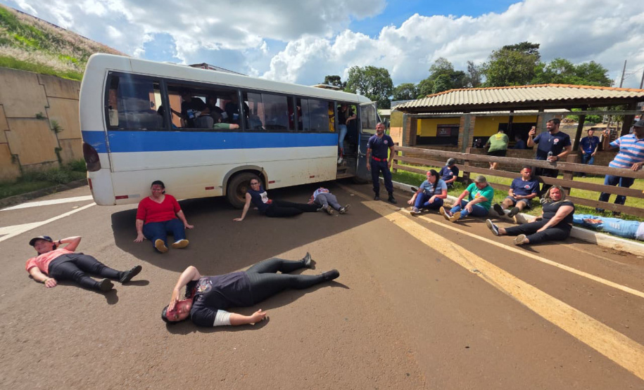 Mauá da Serra vira palco de treinamento estratégico para grandes emergências no Norte do Paraná