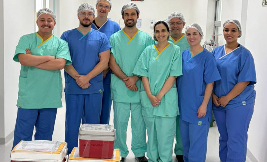 Hospital de Francisco Beltrão realiza primeira captação de múltiplos órgãos
