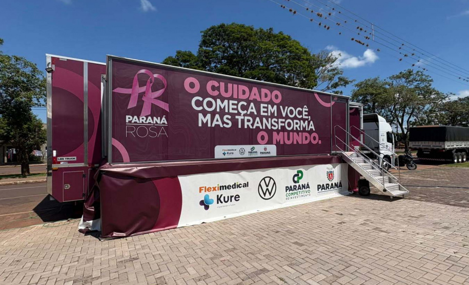 Carreta Saúde da Mulher chega ao Sudoeste e atende Bela Vista da Caroba e região em 9ª parada