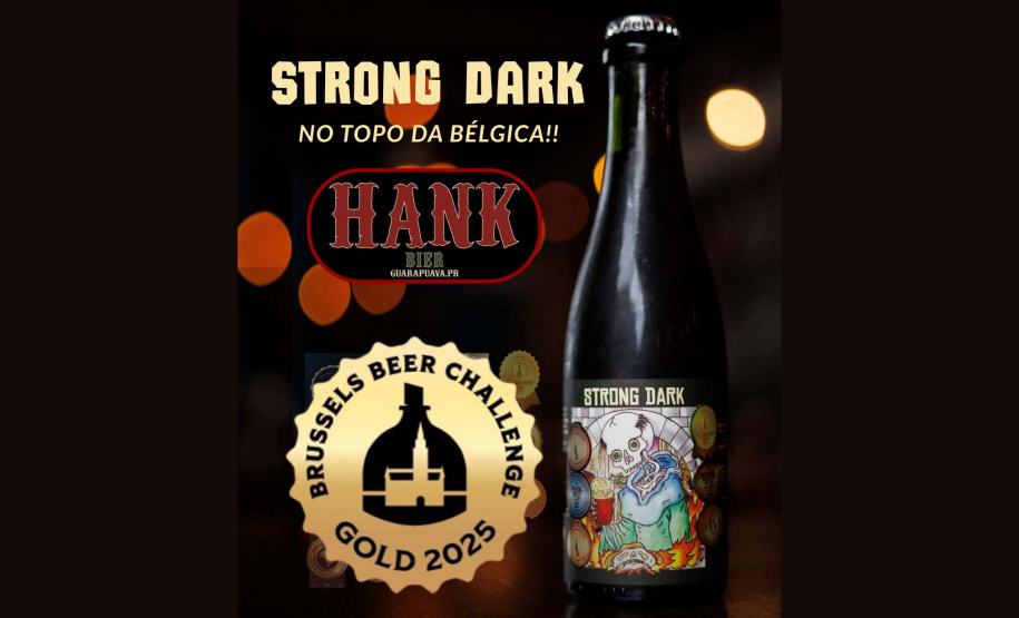 Cerveja paranaense supera rótulos belgas e conquista ouro em campeonato na Europa