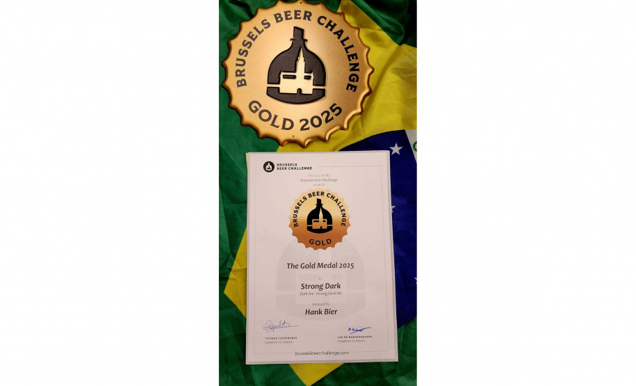 Cerveja paranaense supera rótulos belgas e conquista ouro em campeonato na Europa