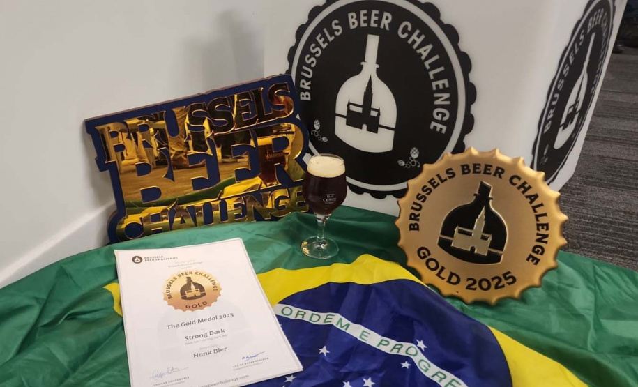 Cerveja paranaense supera rótulos belgas e conquista ouro em campeonato na Europa