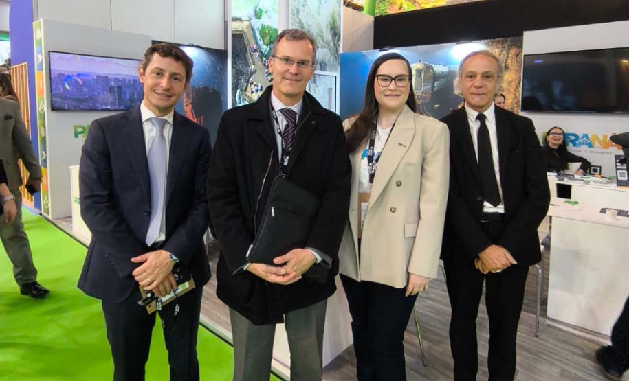 Na WTM em Londres, Paraná reúne empresários e apresenta destinos turísticos