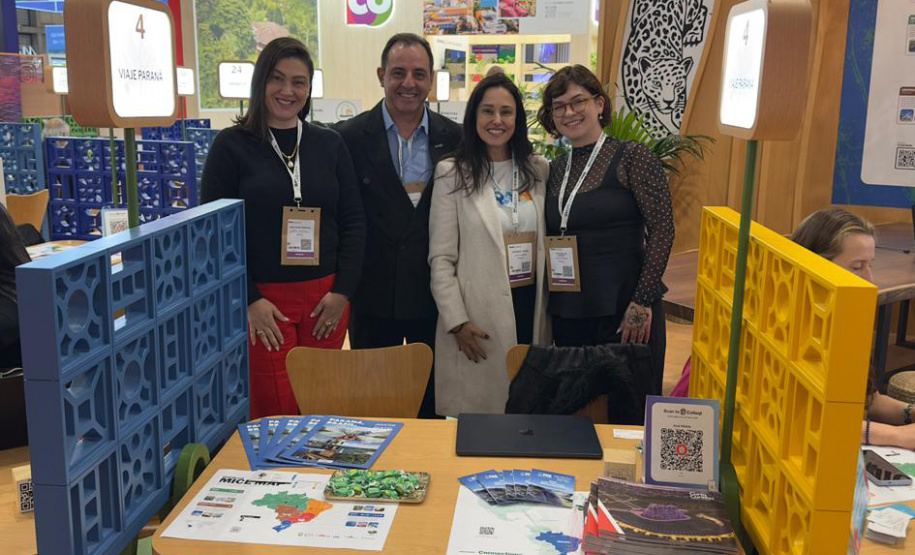 VIAJE PARANÁ - Em feira na Espanha, Paraná mostra potenciais do Turismo de Negócios e Eventos