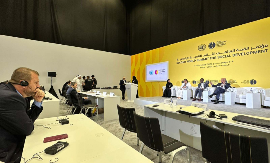 Governo apresenta avanços do desenvolvimento social do Paraná em Cúpula da ONU em Doha, no Catar