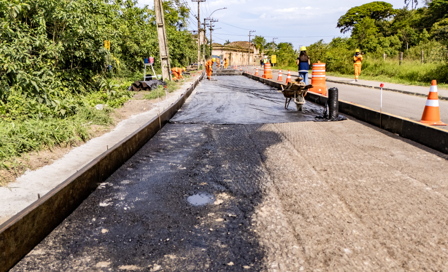 Portos do Paraná inicia pavimentação em concreto da Avenida Conde Matarazzo, em Antonina