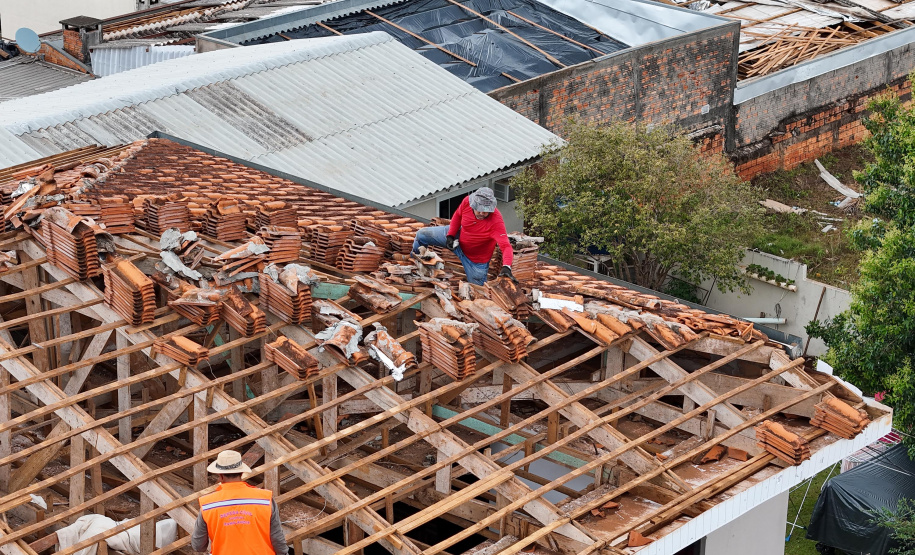 70% dos imóveis de Rio Bonito do Iguaçu já estão cobertos