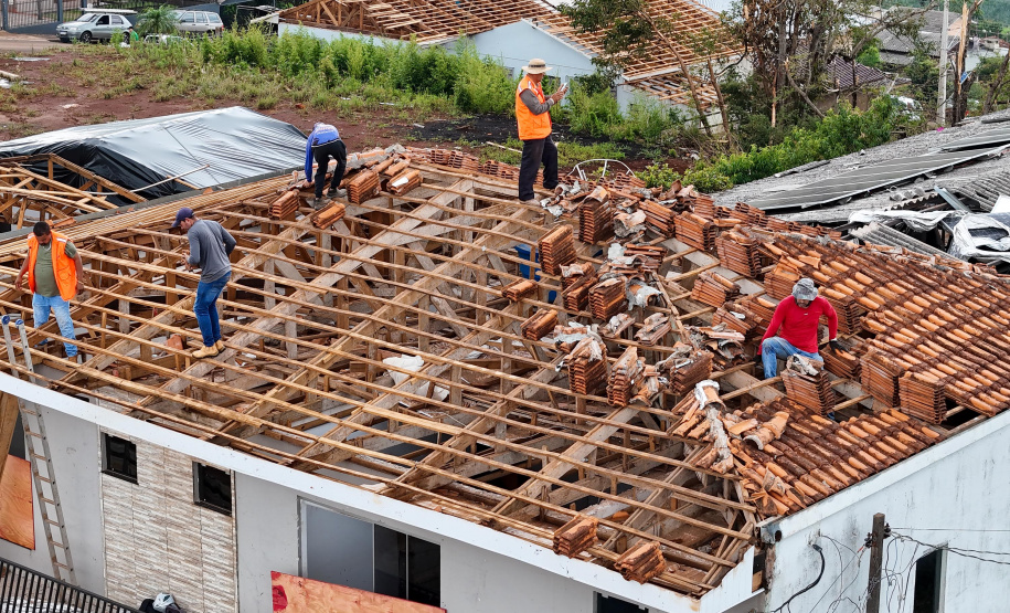 70% dos imóveis de Rio Bonito do Iguaçu já estão cobertos
