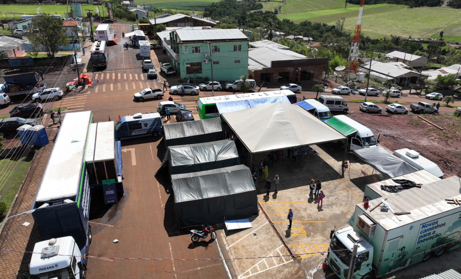 Rio Bonito do Iguaçu reúne serviços essenciais para população em Centro Cívico