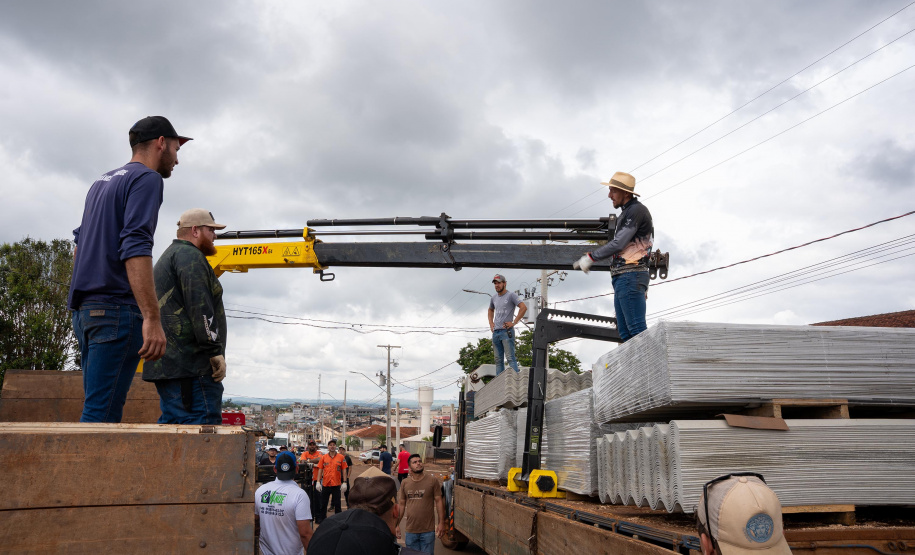 70% dos imóveis de Rio Bonito do Iguaçu já estão cobertos