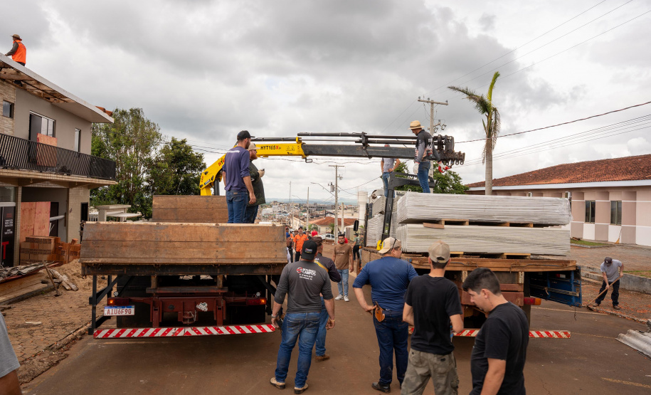 70% dos imóveis de Rio Bonito do Iguaçu já estão cobertos