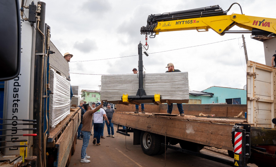 70% dos imóveis de Rio Bonito do Iguaçu já estão cobertos