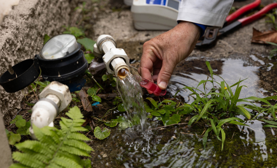 Água de caixa-d’água sem limpeza e sem uso no litoral apresenta contaminação por bactérias em análise laboratorial feita pela Sanepar