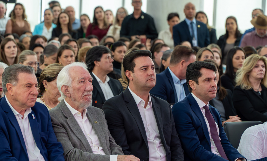 II Encontro Estadual de Gestores de Políticas do Cuidado, no Palácio Iguaçu.