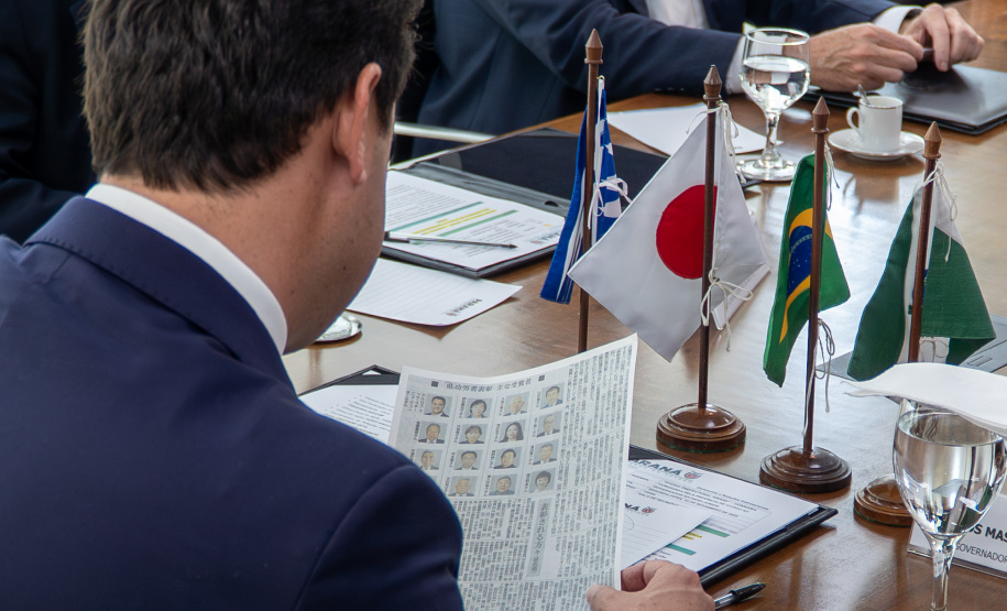 Governador Ratinho Junior recebe honraria de província japonesa