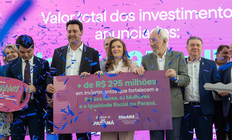 II Encontro Estadual de Gestores de Políticas do Cuidado, no Palácio Iguaçu.